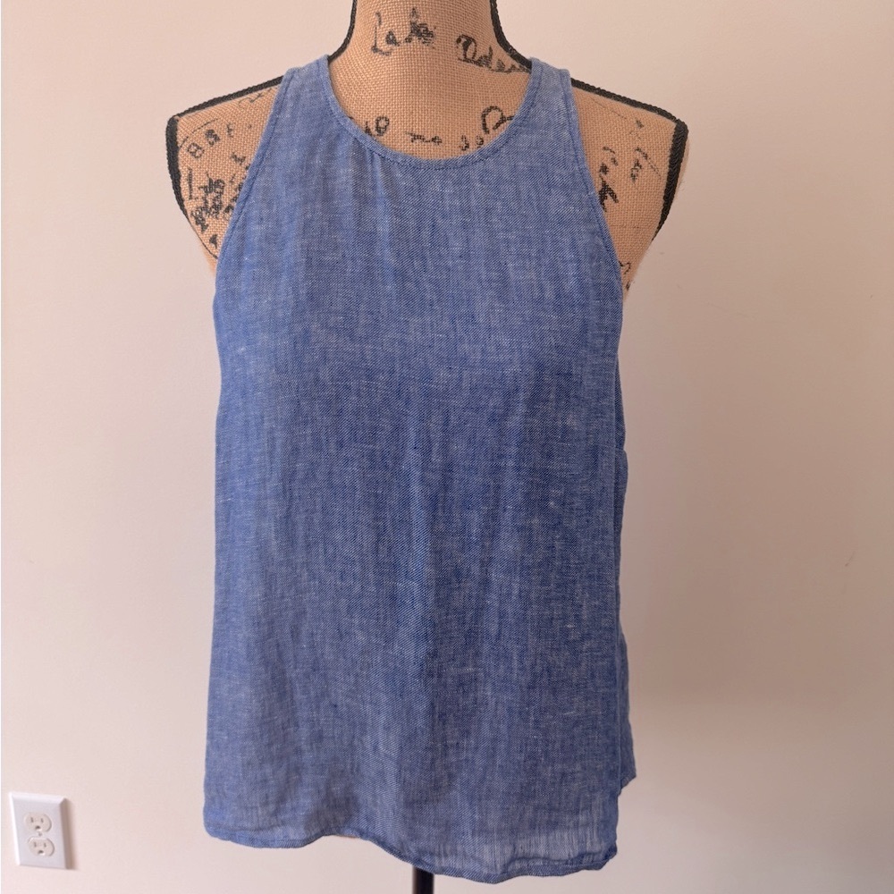 Joie Denim Blue Tank Top